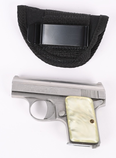 STAINLESS BAUER POCKET PISTOL