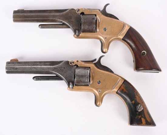 PAIR S&W MODEL 1 1/2 REVOLVERS