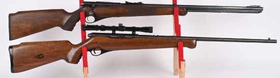 PAIR OF QUALITY MOSSBERG 22 RIFLES