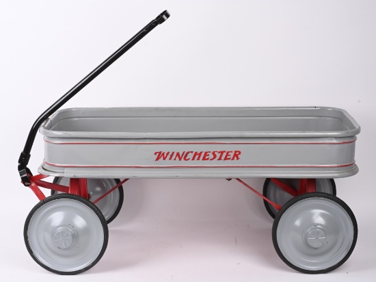 RARE WINCHESTER METAL WAGON
