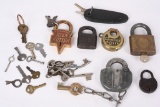 LOT OF VINTAGE LOCKS