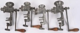 LOT 4 WINCHESTER FOOD CHOPPERS