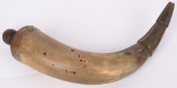 LARGE VINTAGE POWDER HORN
