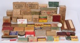 HUGE LOT OVER 50 WINCHESTER BOXES , WADS, PRIMERS