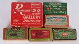 LOT (6) COLLECTIBLE .22 RIMFIRE AMMO