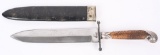 LARGE SPEAR POINT BOWIE KNIFE