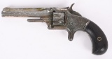 ENGRAVED S&W MODEL 1 1/2 REVOLVER