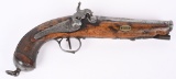 SPANISH SINGLE SHOT PERCUSSION PISTOL