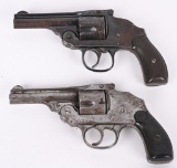 LOT (2) TOP BREAK DOUBLE ACTION REVOLVERS