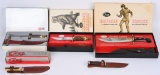 CASE XX LOT OF 5 FIXED BLADE KNIVES