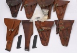 ARTILLERY LUGER BOARD STOCK WITH LAHTI HOLSTERS