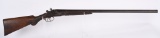 BELGIUM NEUMAN BROS. SXS HAMMER SHOTGUN