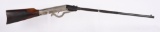 EARLY HEAVY NICKEL FRAME SPRING AIR RIFLE