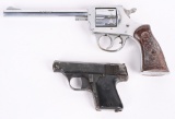 PAIR OF EARLY HANDGUNS