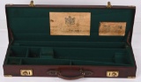 E.J. CHURCHILL LEATHER COVERED HARD CASE