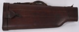 PRE WAR ABERCROMBIE FITCH HEAVY LEATHER 2-BBL CASE