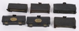 LOT (6) INDIAN WARS 45-70 LEATHER CARTRIDGE BOX