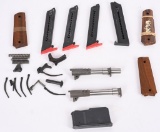 LOT COLT 1911 PARTS, HIGH STANDARD, ETC