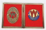 RILLIONS WINCHESTER BICYCLE MEDALLIONS