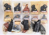 LOT (30) GUNSHOP NOS LEATHER HOLSTERS