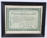 1929 100 SHARES WINCHESTER STOCK CERT.