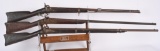 3- CIVIL WAR MODEL 1861 & 1863 MILITARY RIFLES