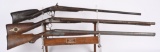 3- ANTIQUE SxS SHOTGUNS