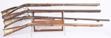 4- ANTIQUE KENTUCKY TYPE RIFLES