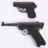 LOT 2 SEMI AUTO PISTOLS RUGER KEL-TEC