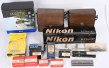 LOT SCOPE, BINOCULARS, RINGS, MOUNTS