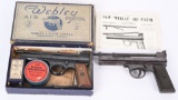 PAIR OF WEBLEY AIR PISTOLS