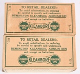 TWO FULL BRICKS 1940'S REMINGTON 22 LR AMMO