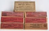 (7) BOXES ARSENAL .45 ACP AMMO