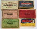 LOT (6) BOXES ANTIQUE COLT AMMO