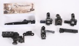 LOT (8) VINTAGE RECEIVER SIGHTS