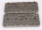 2- EDMUNDS FLAT HEAD V8 HEADS 19 STUD