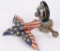 BOYCE MOTO-METER ARTICULATED EAGLE HOOD ORNAMENT