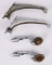 4- 1930s FORD HOOD ORNAMENTS