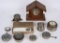 LOT OF EARLY AUTOMOTIVE CLOCKS