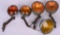 ORIGINAL AUTOMOTIVE LIGHTS WITH COLORED LENSES