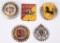 5-Enameled Radiator Badges & more