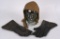MOTORCYCLE COLD WEATHER CAP & GLOVES