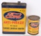 Ford Anti-Freeze One Gallon & One Quart Cans