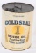 Gold Seal Motor Oil Round Two Gallon Can