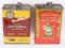 Man o' War and Spar Vanish Gallon Metal Can