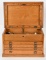 Small Quarter Sawn Oak Machinist Cabinet