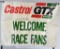 Castrol GTX Motor Oil Welcome Race Fans Banner