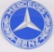 Mercedes Benz w/Logo Porcelain Sign
