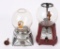 2- VINTAGE GUMBALL MACHINES