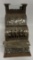 AUDIT MODEL 7 CAST IRON NICKEL PLATED CASH REGISTE